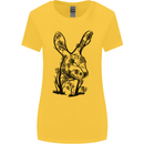 Rabbit Ecology Womens Wider Cut T-Shirt Yellow