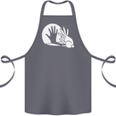 Rabbit Hand Shadow Funny Silhouette Cotton Apron 100% Organic Steel