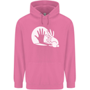 Rabbit Hand Shadow Funny Silhouette Mens 80% Cotton Hoodie Azelea