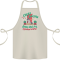 Raccoon Planning a Heist Funny Animal Cotton Apron 100% Organic Natural