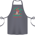 Raccoon Planning a Heist Funny Animal Cotton Apron 100% Organic Steel