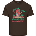Raccoon Planning a Heist Funny Animal Kids T-Shirt Childrens Chocolate