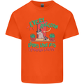 Raccoon Planning a Heist Funny Animal Kids T-Shirt Childrens Orange