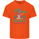 Raccoon Planning a Heist Funny Animal Kids T-Shirt Childrens Orange