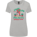 Raccoon Planning a Heist Funny Animal Womens Wider Cut T-Shirt Sports Grey