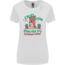 Raccoon Planning a Heist Funny Animal Womens Wider Cut T-Shirt White