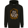 Raccoons in a Tree Childrens Kids Hoodie Black