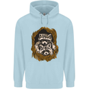Raccoons in a Tree Childrens Kids Hoodie Light Blue