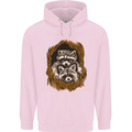 Raccoons in a Tree Childrens Kids Hoodie Light Pink