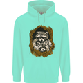 Raccoons in a Tree Childrens Kids Hoodie Peppermint