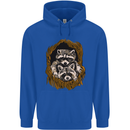 Raccoons in a Tree Childrens Kids Hoodie Royal Blue