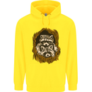 Raccoons in a Tree Childrens Kids Hoodie Yellow