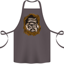 Raccoons in a Tree Cotton Apron 100% Organic Dark Grey