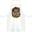 Raccoons in a Tree Cotton Apron 100% Organic White