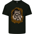Raccoons in a Tree Kids T-Shirt Childrens Black