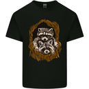 Raccoons in a Tree Kids T-Shirt Childrens Black