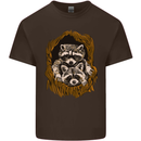 Raccoons in a Tree Kids T-Shirt Childrens Chocolate