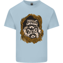 Raccoons in a Tree Kids T-Shirt Childrens Light Blue