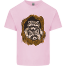 Raccoons in a Tree Kids T-Shirt Childrens Light Pink
