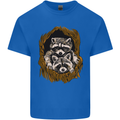 Raccoons in a Tree Kids T-Shirt Childrens Royal Blue