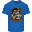 Raccoons in a Tree Kids T-Shirt Childrens Royal Blue