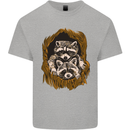Raccoons in a Tree Kids T-Shirt Childrens Sports Grey