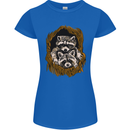 Raccoons in a Tree Womens Petite Cut T-Shirt Royal Blue