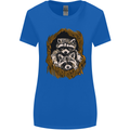 Raccoons in a Tree Womens Wider Cut T-Shirt Royal Blue