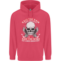 Race the Rain Biker Childrens Kids Hoodie Heliconia
