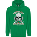 Race the Rain Biker Childrens Kids Hoodie Irish Green