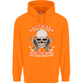 Race the Rain Biker Childrens Kids Hoodie Orange