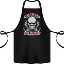 Race the Rain Biker Cotton Apron 100% Organic Black