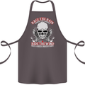 Race the Rain Biker Cotton Apron 100% Organic Dark Grey