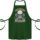 Race the Rain Biker Cotton Apron 100% Organic Forest Green