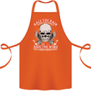 Race the Rain Biker Cotton Apron 100% Organic Orange