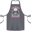 Race the Rain Biker Cotton Apron 100% Organic Steel