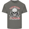 Race the Rain Biker Kids T-Shirt Childrens Charcoal