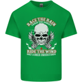 Race the Rain Biker Kids T-Shirt Childrens Irish Green