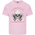 Race the Rain Biker Kids T-Shirt Childrens Light Pink