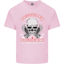 Race the Rain Biker Kids T-Shirt Childrens Light Pink