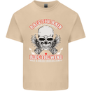 Race the Rain Biker Mens Cotton T-Shirt Tee Top Sand
