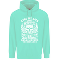 Race the Wind Biker Motorcycle Motorbike Childrens Kids Hoodie Peppermint
