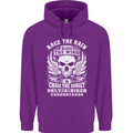 Race the Wind Biker Motorcycle Motorbike Childrens Kids Hoodie Purple