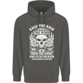 Race the Wind Biker Motorcycle Motorbike Childrens Kids Hoodie Storm Grey