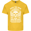 Race the Wind Biker Motorcycle Motorbike Kids T-Shirt Childrens Yellow