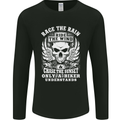 Race the Wind Biker Motorcycle Motorbike Mens Long Sleeve T-Shirt Black