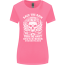 Race the Wind Biker Motorcycle Motorbike Womens Wider Cut T-Shirt Azalea