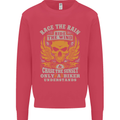 Race the Wind Motorbike Motorcycle Biker Kids Sweatshirt Jumper Heliconia