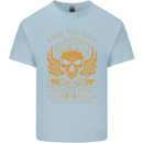 Race the Wind Motorbike Motorcycle Biker Kids T-Shirt Childrens Light Blue