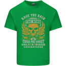 Race the Wind Motorbike Motorcycle Biker Mens Cotton T-Shirt Tee Top Irish Green